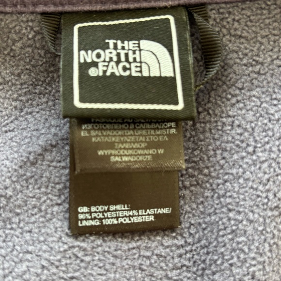 The North Face Women’s Small Soft Shell Apex Heather Purple Grey Gray - Picture 6 of 9